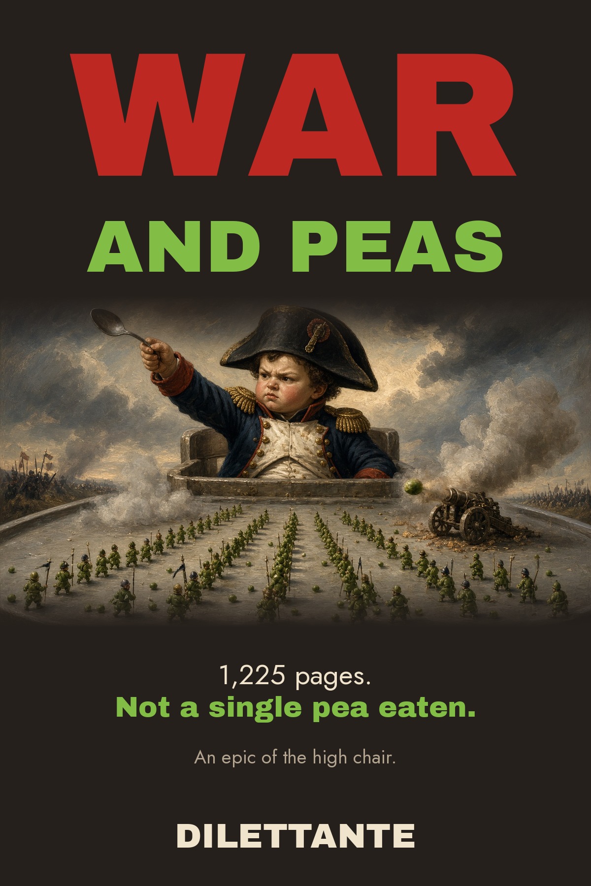 Cover for War and Peas