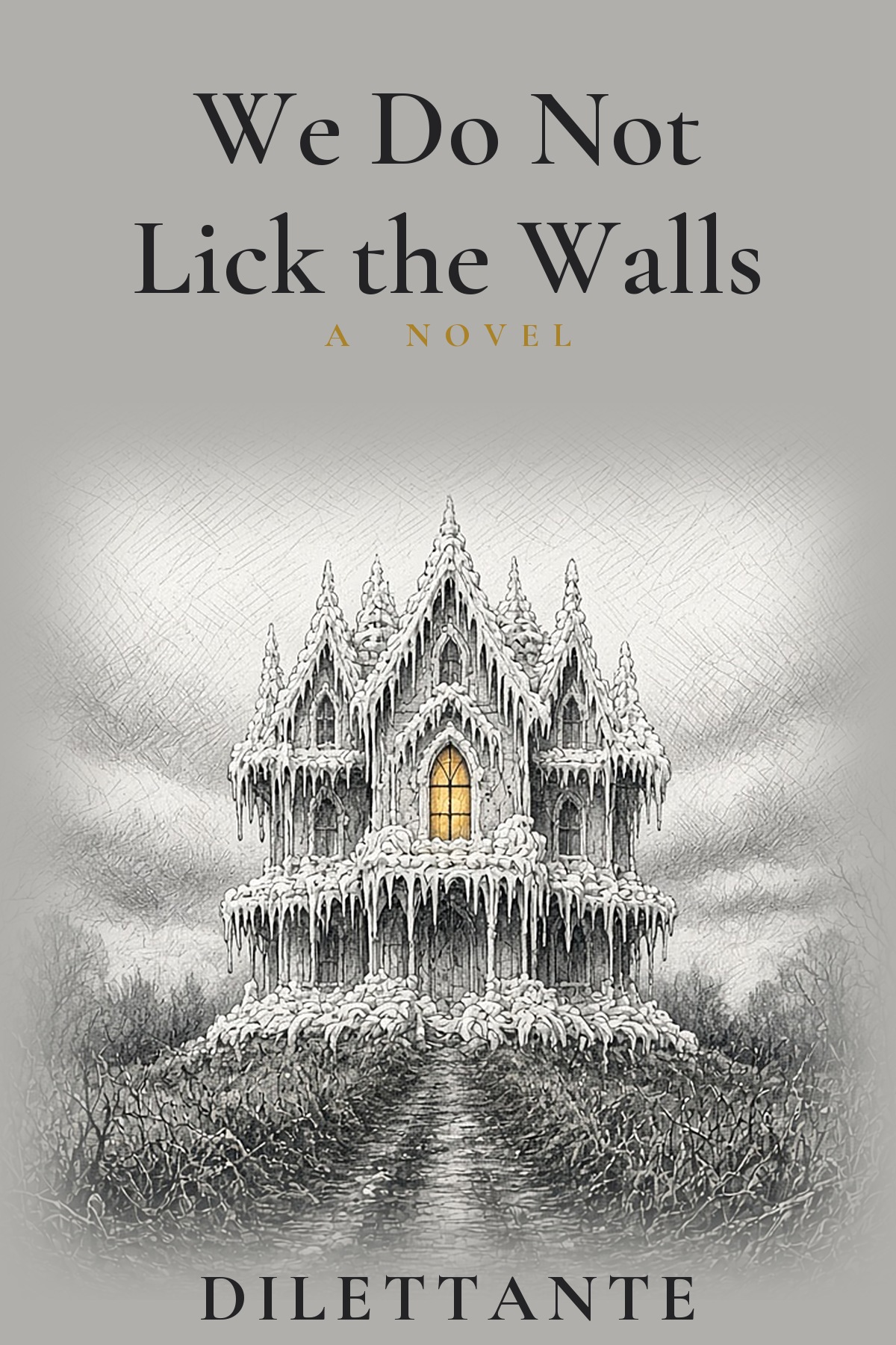 Cover for We Do Not Lick the Walls